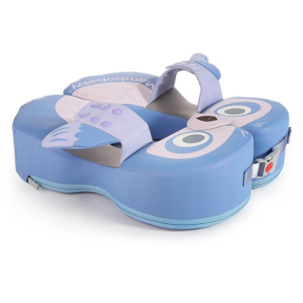 Mambobaby Katlanabilir Göğüs Destekli Bebek Yüzme Simidi - Baykuş