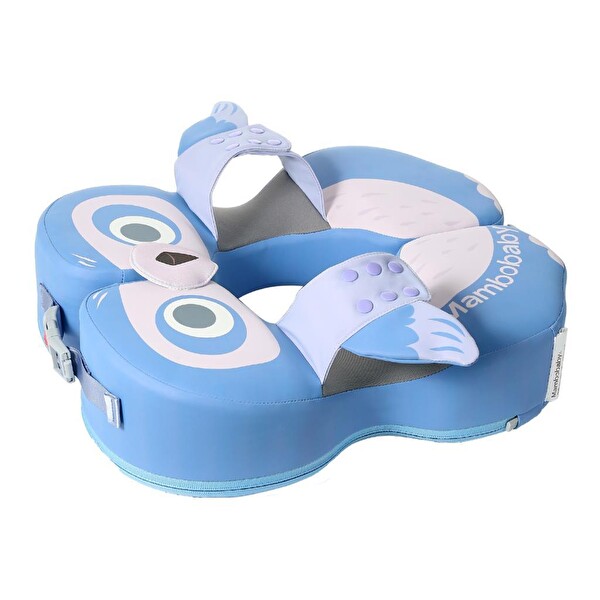 Mambobaby Katlanabilir Göğüs Destekli Bebek Yüzme Simidi - Baykuş
