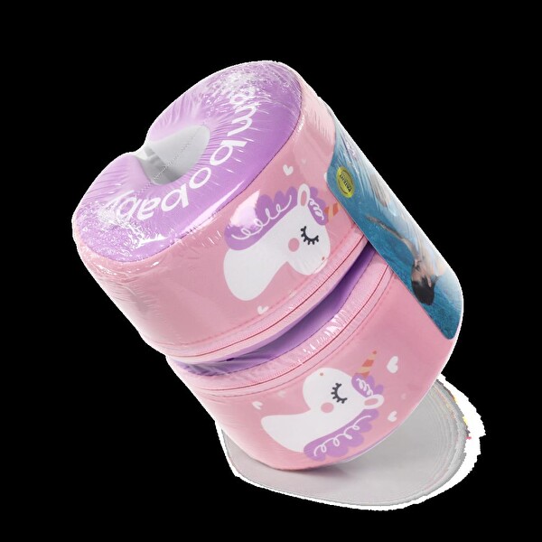 Mambobaby İçi Dolgulu Şişme Gerektirmeyen Bebek Yüzme Kolluğu - Pembe