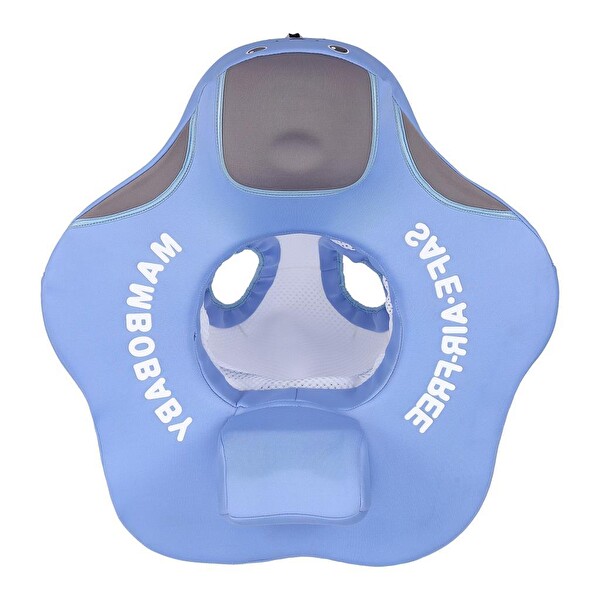 Mambobaby Bel Destekli Bebek Yüzme Simidi - Mavi