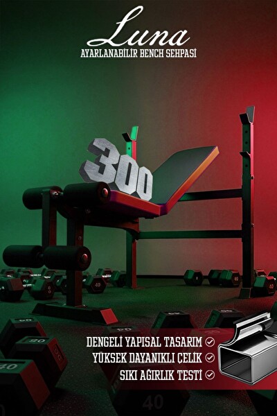 Proforce Luna Ayarlanabilir Mekik Bench Ağırlık Sehpası