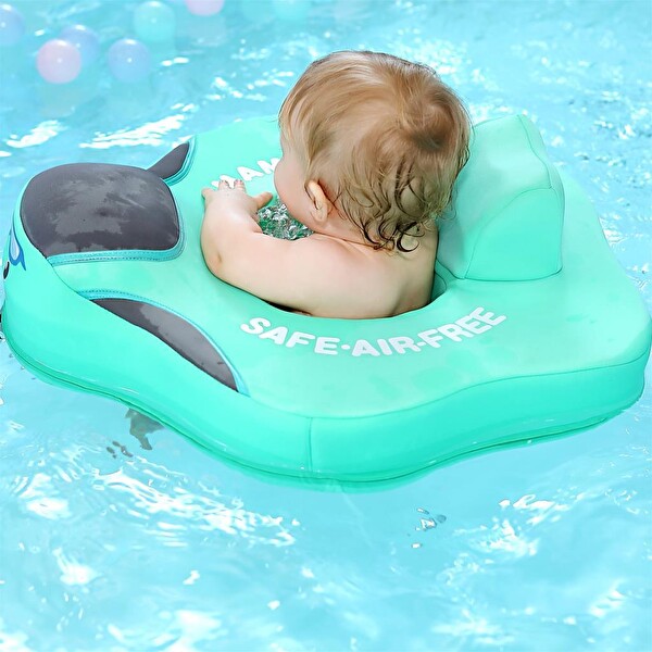 Mambobaby Bel Destekli Yüzme Simidi - Yeşil
