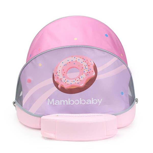 Mambobaby Emniyetli Gölgelikli Ve Ayak Destekli Yüzme Simidi - Donut