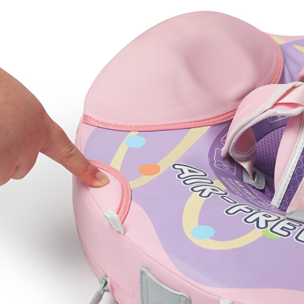 Mambobaby Emniyetli Gölgelikli Ve Ayak Destekli Yüzme Simidi - Donut