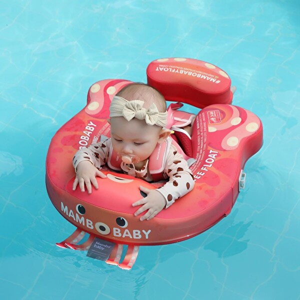 Mambobaby Emniyetli Gölgelikli Ve Ayak Destekli Yüzme Simidi - Octopus