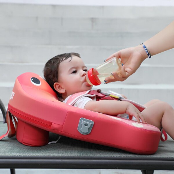 Mambobaby Emniyetli Gölgelikli Ve Ayak Destekli Yüzme Simidi - Octopus