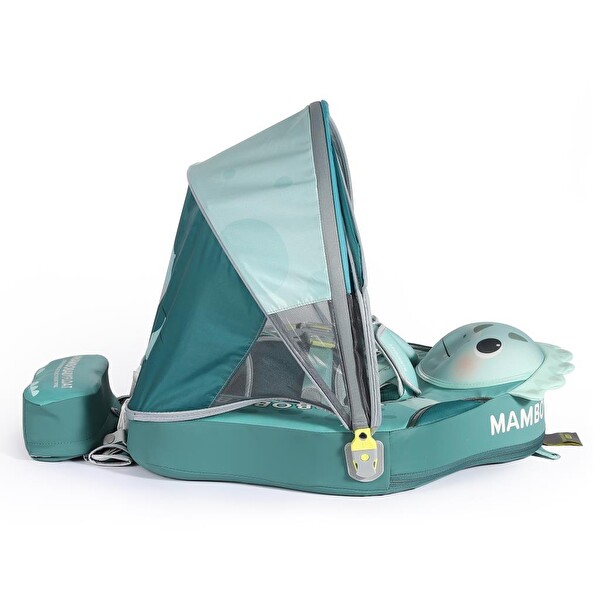 Mambobaby Emniyetli Gölgelikli Ve Ayak Destekli Yüzme Simidi - Tri Dino