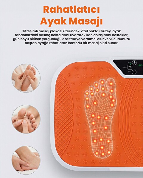 Bezt Vibe 2 Pro Max Vibration Plate Titreşimli Spor Masaj Aleti