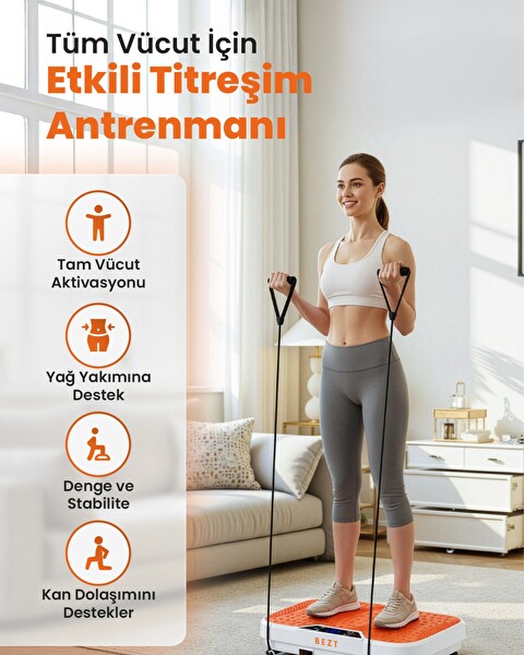 Bezt Vibe 2 Pro Max Vibration Plate Titreşimli Spor Masaj Aleti