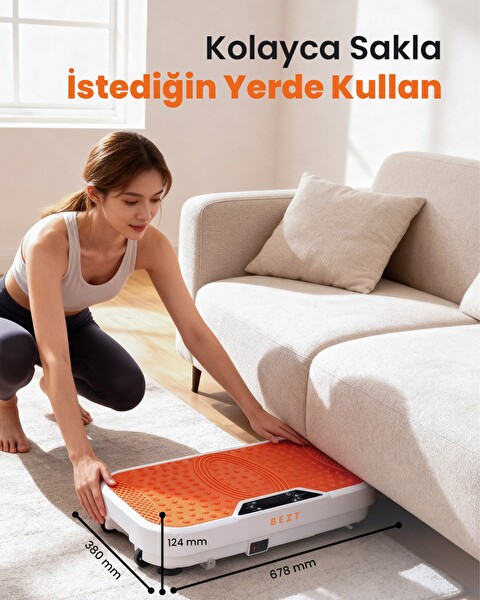 Bezt Vibe 2 Pro Max Vibration Plate Titreşimli Spor Masaj Aleti