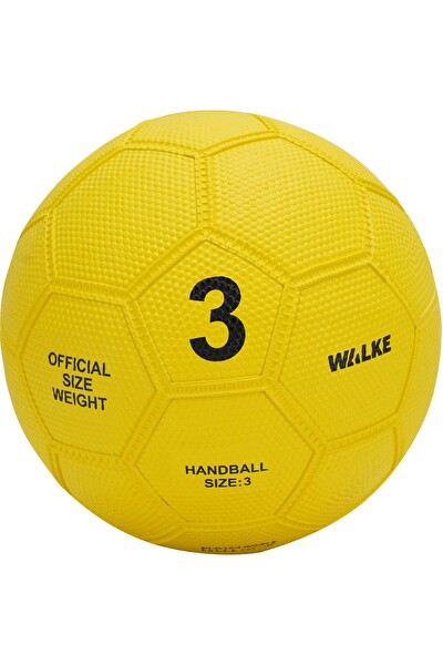 Walke Premium 3 Numara Kauçuk Hentbol Topu - Pompa