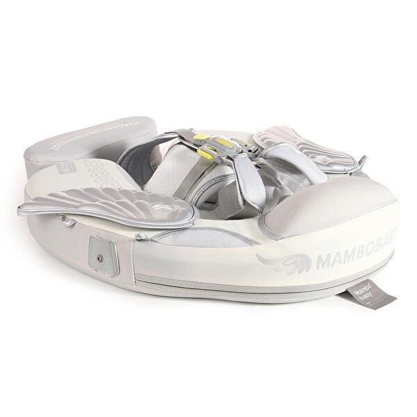 Mambobaby Angel Gölgelikli Emniyetli Ayak Destekli Silver Yüzme Simidi