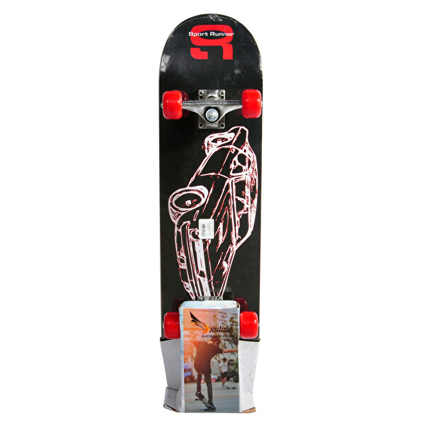 Xslide SkateBoard Kaykay Kırmızı Siyah