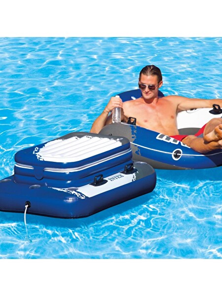 Intex Mega Chill 2 3P Yüzebilir Şişme İçecek Taşıyıcı ve Soğutucu