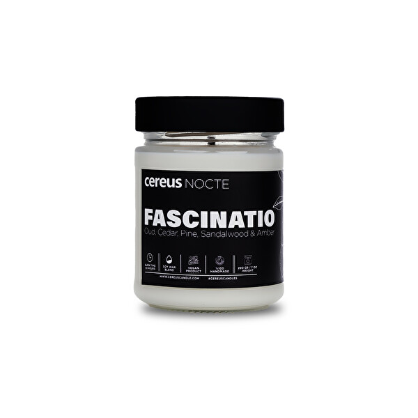 Cereus Nocte Fascinatio Ud Ağacı Kokulu Soya Mum 210 G