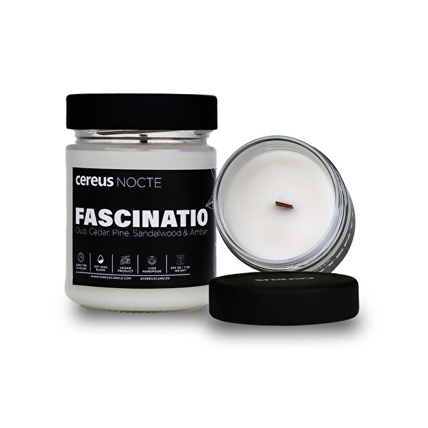 Cereus Nocte Fascinatio Ud Ağacı Kokulu Soya Mum 210 G