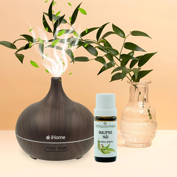 NPO Yogaroma Ferahlatıcı Aromaterapi 10 ML Saf ve Doğal Okaliptus Uçucu Yağ 4 Adet