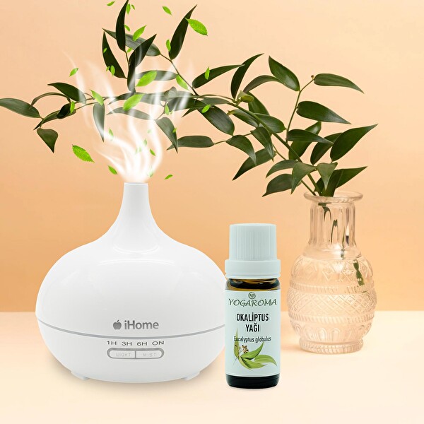 NPO Yogaroma Ferahlatıcı Aromaterapi 10 ML Saf ve Doğal Okaliptus Uçucu Yağ