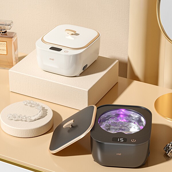 Mioji Mio UV2C Ultrasonic Protez Dişlik ve Takma Diş Temizlik Cihazı Siyah