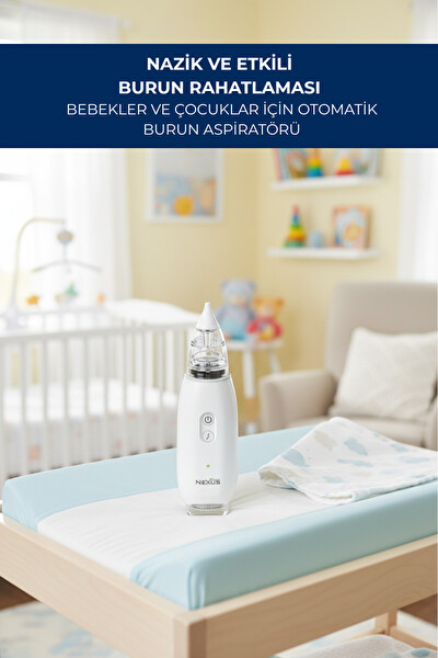 Direct Nexus Elektrikli Bebek Burun Aspiratörü