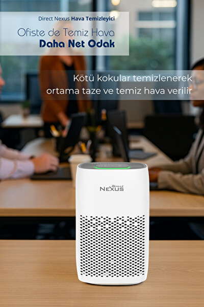 Direct Nexus Air Purifier Hava Temizleyici UV İyonizer 4 Katman Filtre
