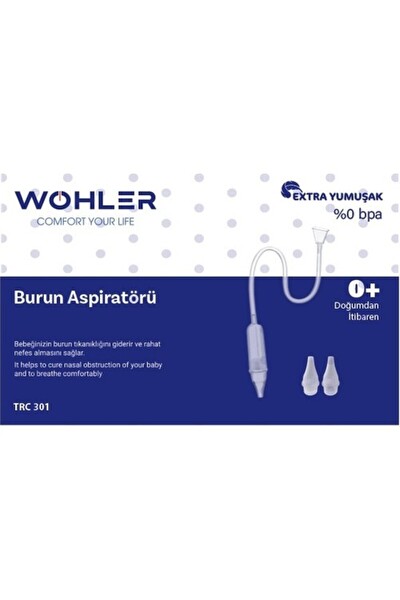 Wohler Baby Burun Aspiratörü - 2 Adet Yedek Uç