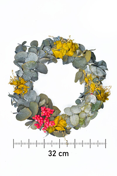 Waldern Yılbaşı Dekorasyon Kapı Süsü Çelengi