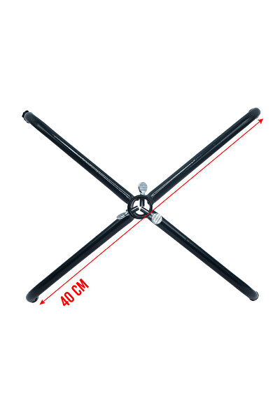 Waldern Yılbaşı Çam Ağacı Metal Ayak 150-180 CM Uyumlu Yedek Ayak