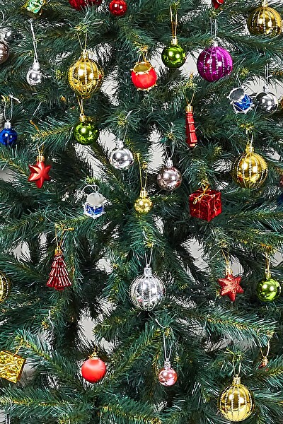 Waldern Luxury Series 180 CM Yılbaşı Çam Ağacı Demir Ayaklı