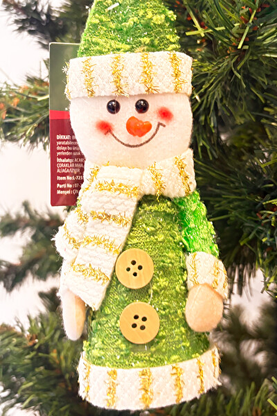 Waldern Askılı Figür Yılbaşı Süsü 15 CM Dekoratif Yılbaşı Süsü