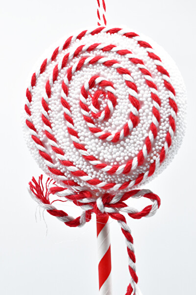 Waldern Premium Collection 2'li Lolipop Süs Dekoratif Yılbaşı Süsü 27 CM