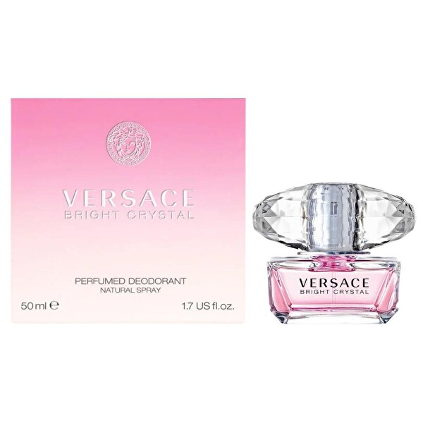 Versace Bright Crystal Perfumed Deodorant 50 ml Kadın Deodorantı