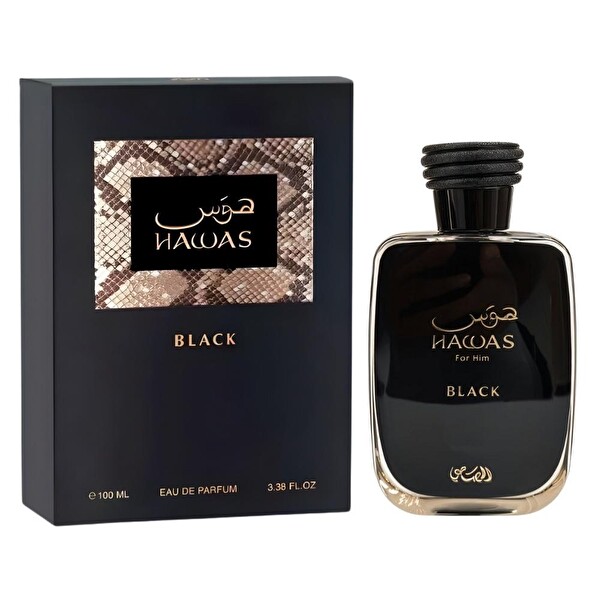 Rasasi Hawas For Him Black EDP 100 ml Erkek Parfümü