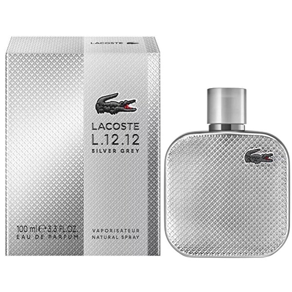 Lacoste L.12.12 Silver Grey EDP 100 ml Erkek Parfümü
