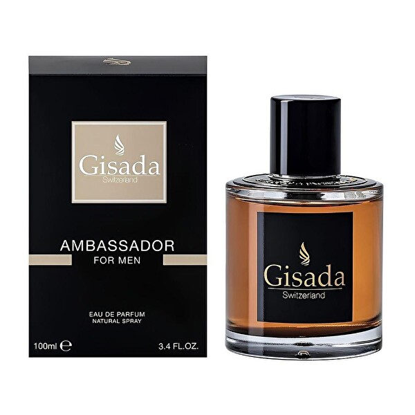 Gisada Ambassador For Men Black EDP 100 ml Erkek Parfümü