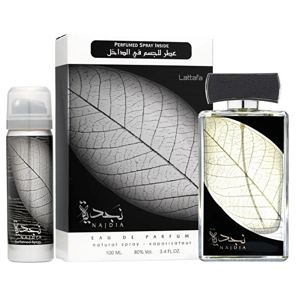 Lattafa Najdia EDP 100 ml + Deodorant 50 ml Erkek Parfüm Seti