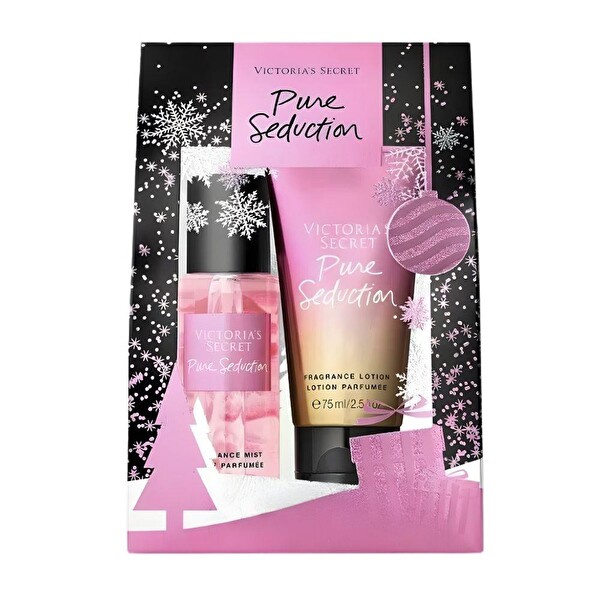 Victoria's Secret Pure Seduction Fragrance Mist 75 ml + Fragrance Lotion 75 ml Kadın Parfüm Seti