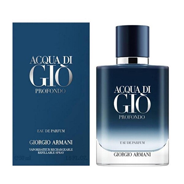 Giorgio Armani Acqua Di Gio Profondo EDP 50 ml Refillable Erkek Parfümü