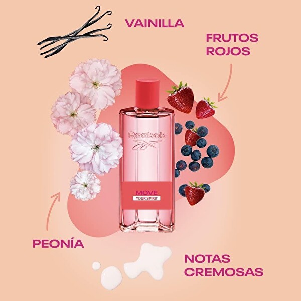 Reebok Move Your Spirit EDT 100 ml Kadın Parfümü