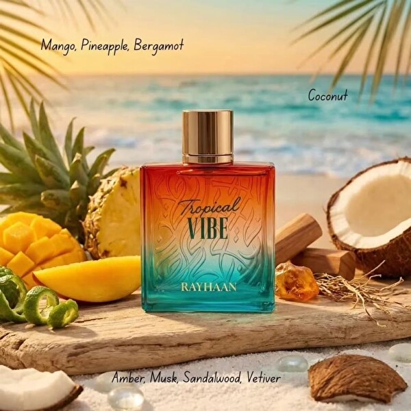 Rayhaan Tropical Vibe EDP 100 ml Unisex Parfüm