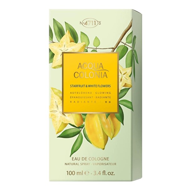 4711 Acqua Colonia Glowing Starfruit & White Flowers EDC 100 ml Unisex Parfüm