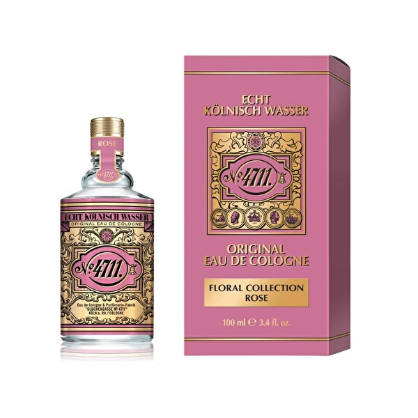 4711 Floral Collection Rose EDC 100 ml Unisex Parfümü