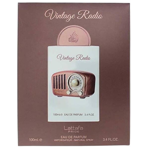 Lattafa Pride Vintage Radio EDP 100 ml Unisex Parfüm