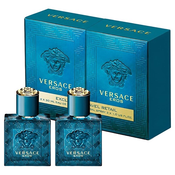 Versace Eros Pour Homme EDT 2 x 30 ml Erkek Parfüm Seti