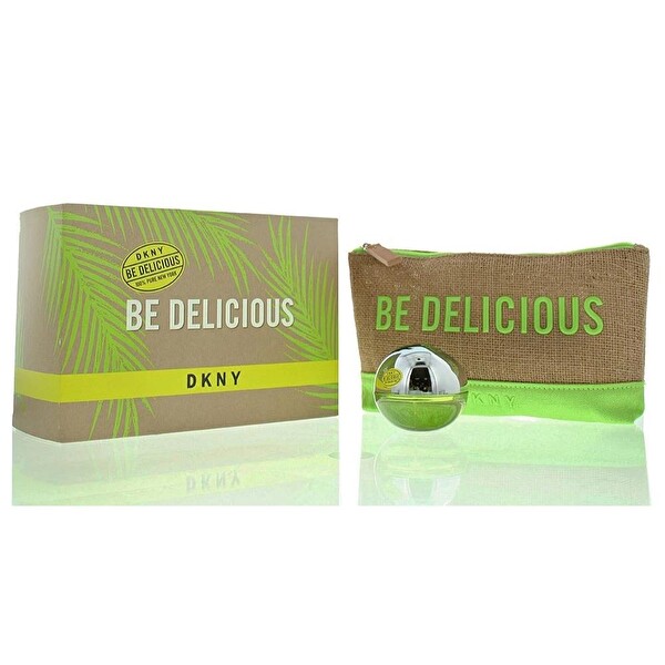 DKNY Be Delicious EDP 30 ml + Makyaj Çantası Kadın Parfüm Seti