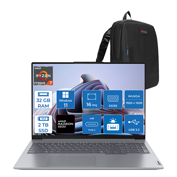 Lenovo Thinkbook 16 G7 ARP Ryzen 7 7735HS 16