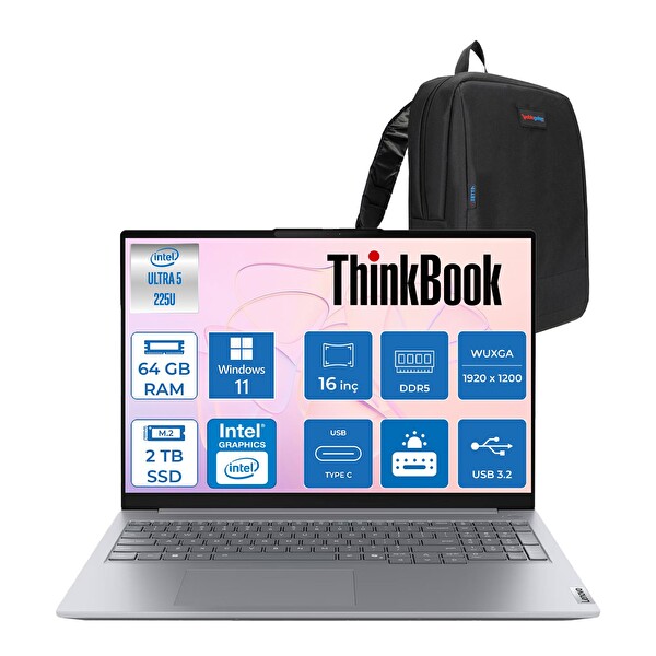 Lenovo Thinkbook 16 Gen 8 IAL Core Ultra 5 225U 16