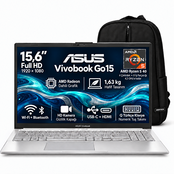 Asus VivoBook Go 15 E1504FA-BQ4442 AMD Ryzen 5 40 15.6