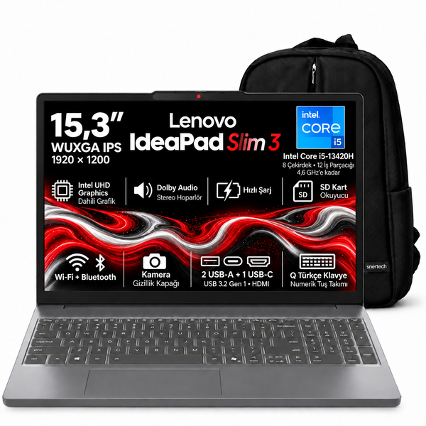Lenovo IdeaPad Slim 3 83K100UMTR S4 Core i5-13420H 15.3