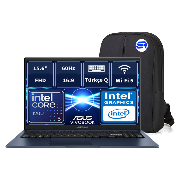 Asus Vivobook 15 X1504VA-BQ5390WEP12 Core 5 120U 15.6